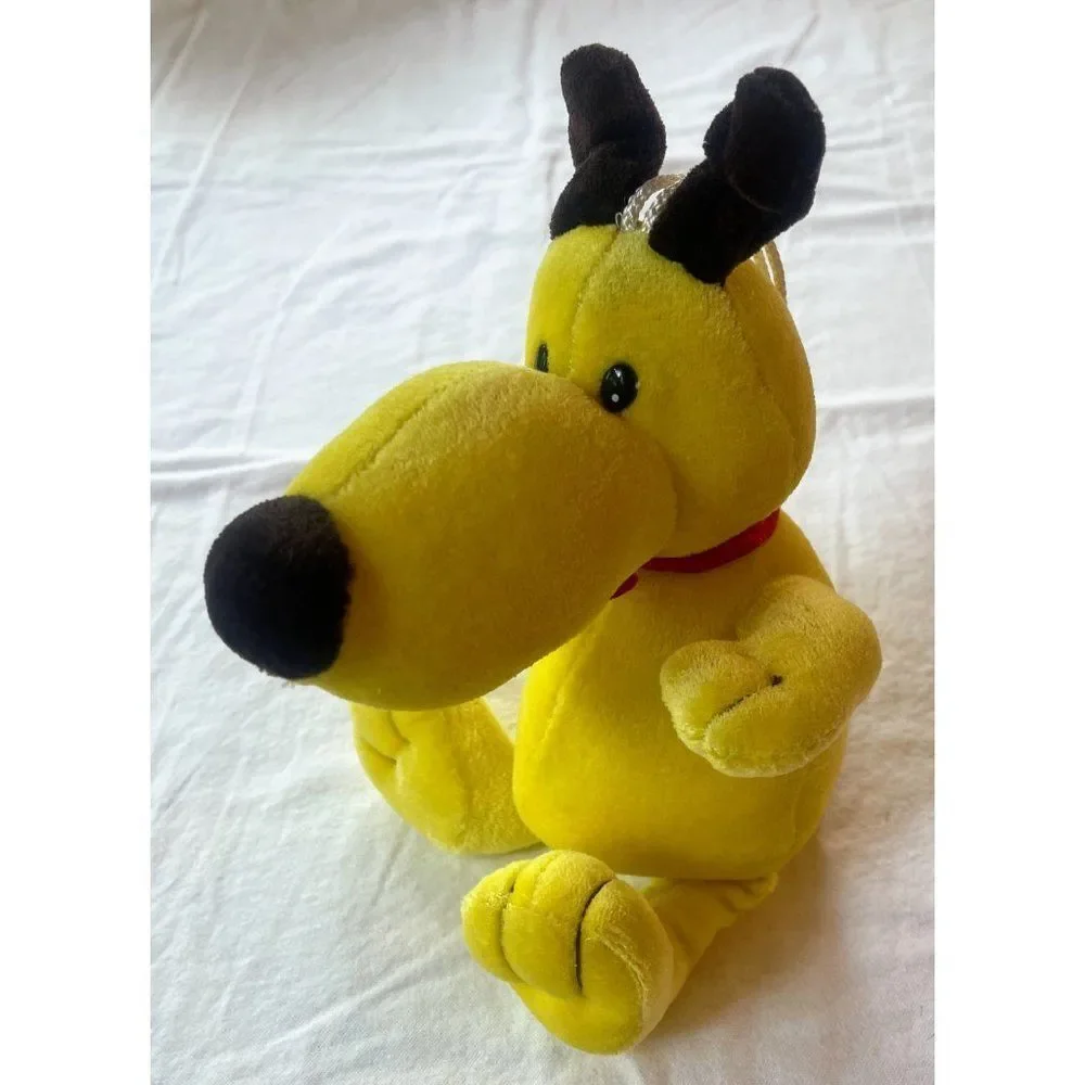 Commonwealth Snoopy Yellow Puppy Dog Plush Floppy 11" Stuffed Toy Vintage 1994 - Picture 4 of 8